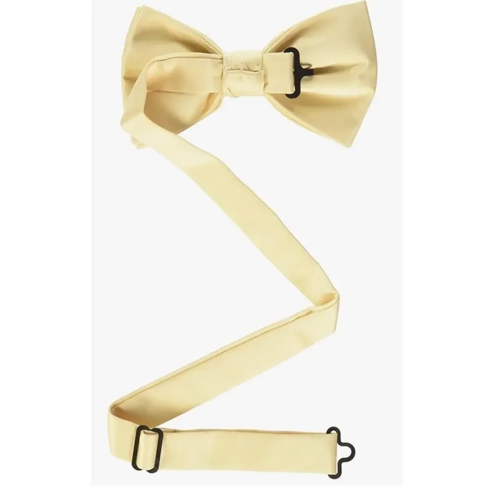 Stacy Adams Bow Tie Ready-Tied Yellow Mens New in Box